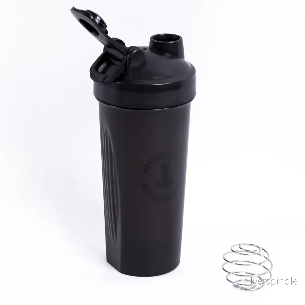 Shaker PRO Nordi strength - med portionsfack till protein och piller - Bild 3
