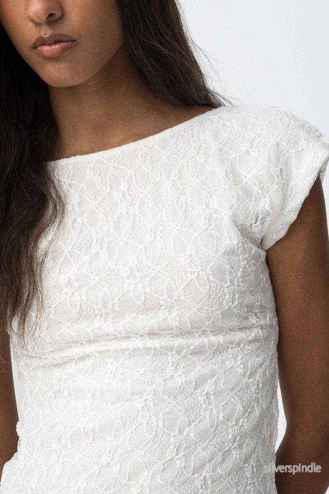 STRAWBERRY CROPPED LACE TOP - Bild 2