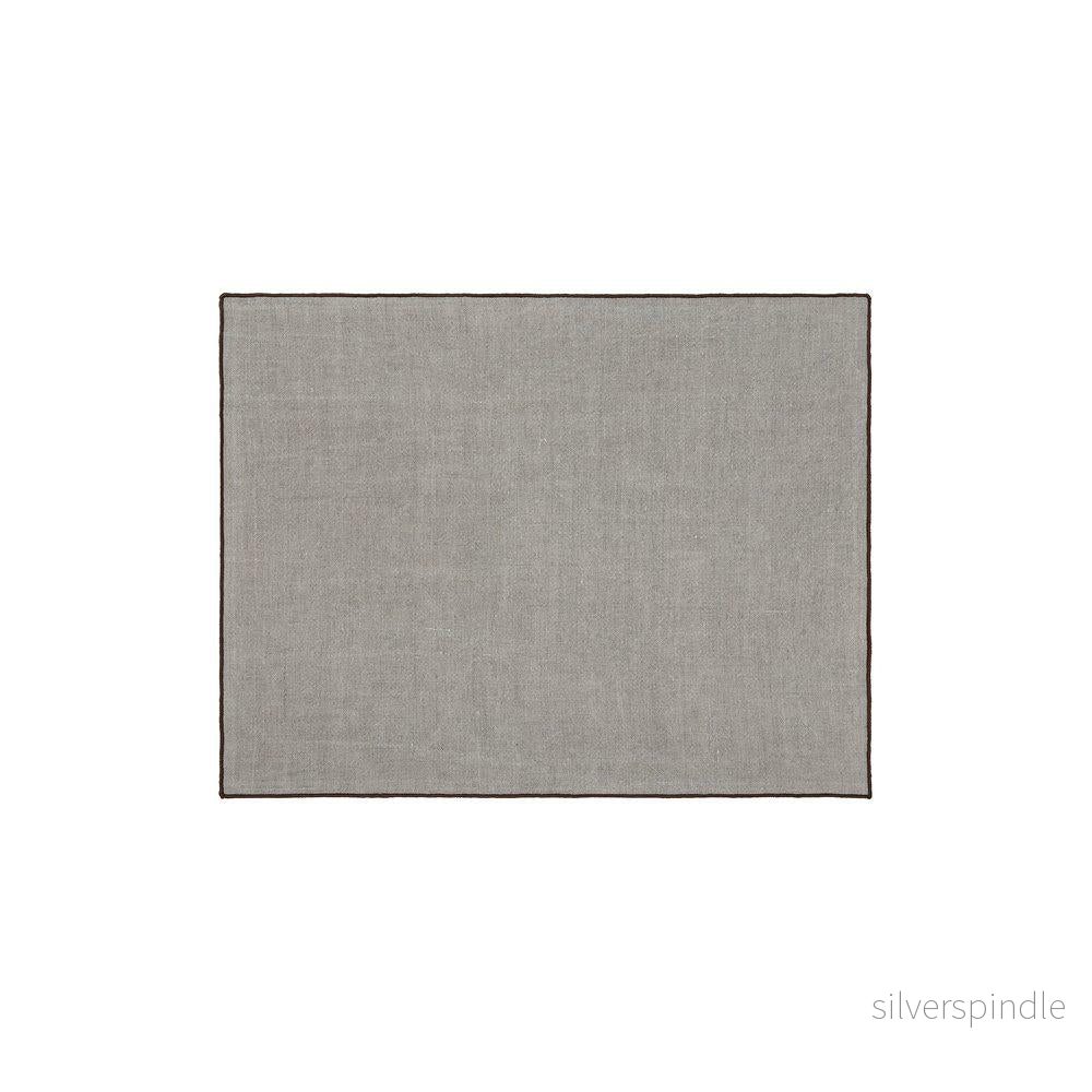 Celine tablett linne beige/brun 35x45cm