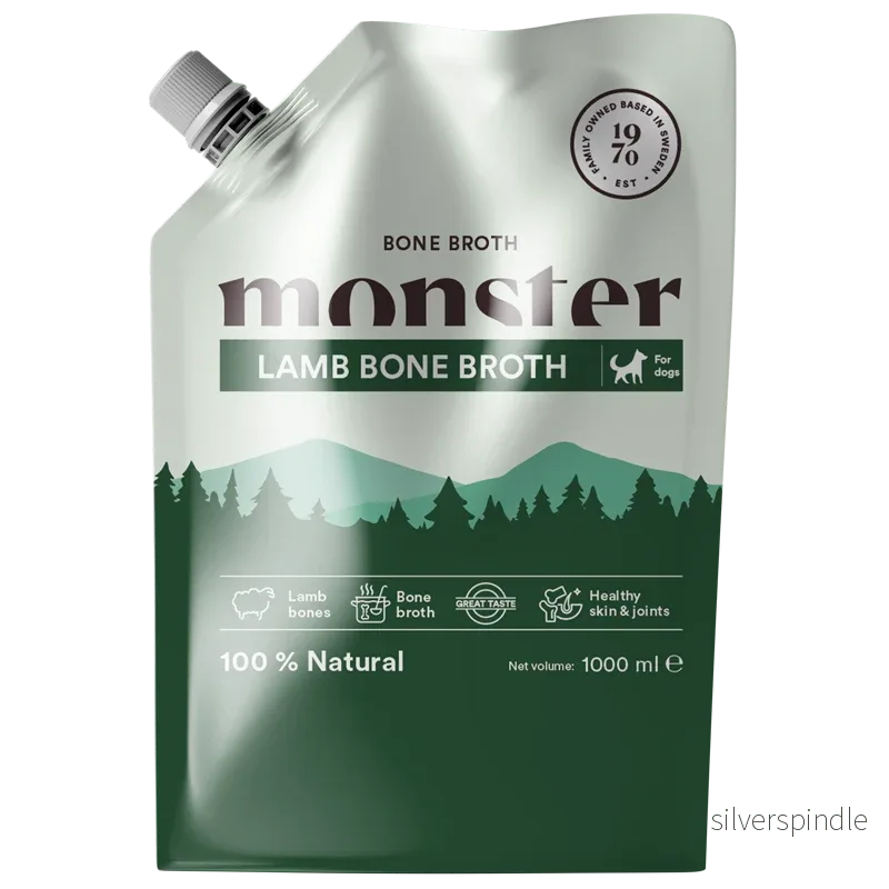 Monster Bone Broth Lamb 1000 ml Monster Bone Broth Lamb 1000 ml