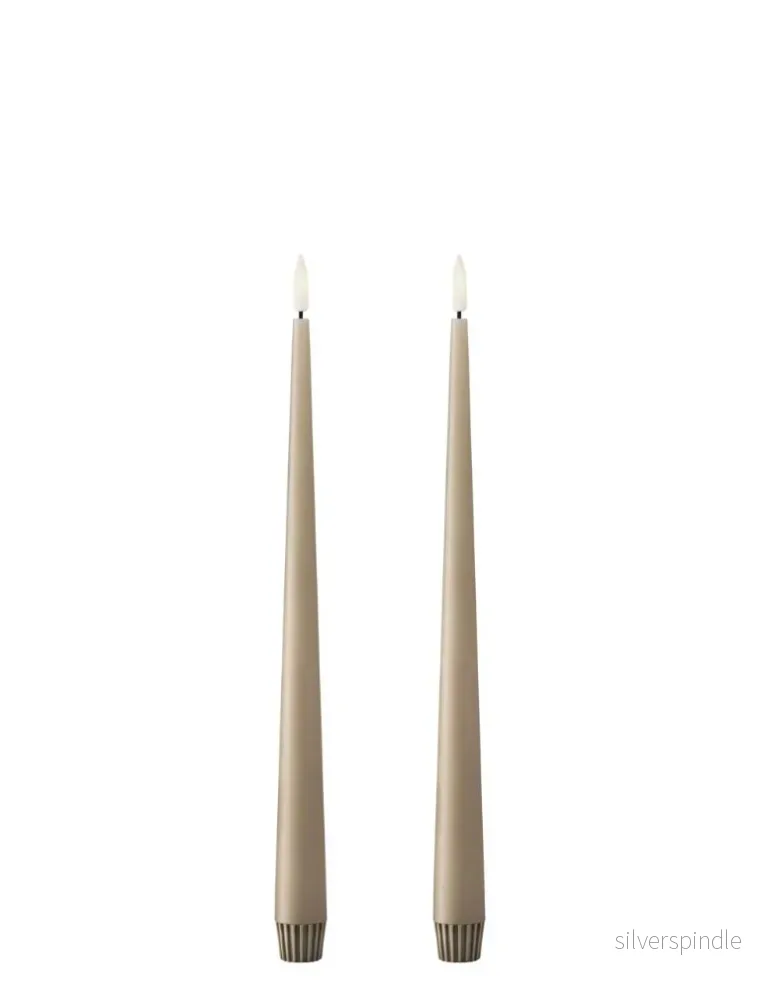 18 Nougat 30cm - LED kronljus 2-pack