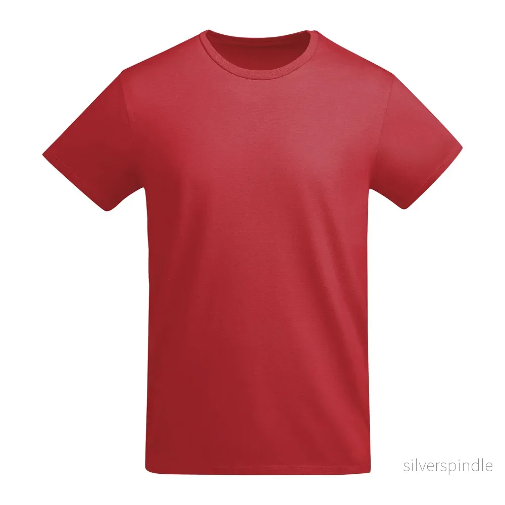 Breda kortärmad T-shirt ekologisk bomull barn - Bild 3
