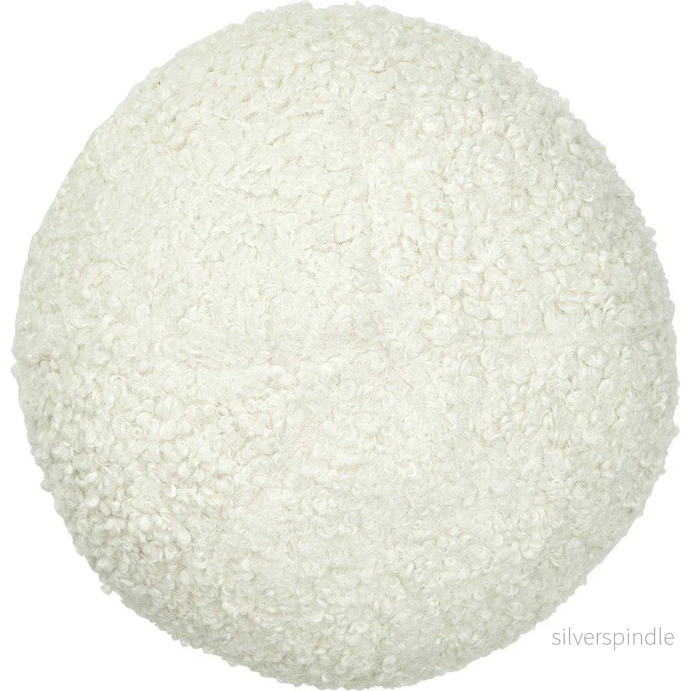 Elsie offwhite prydnadskudde boll 30cm - Bild 2