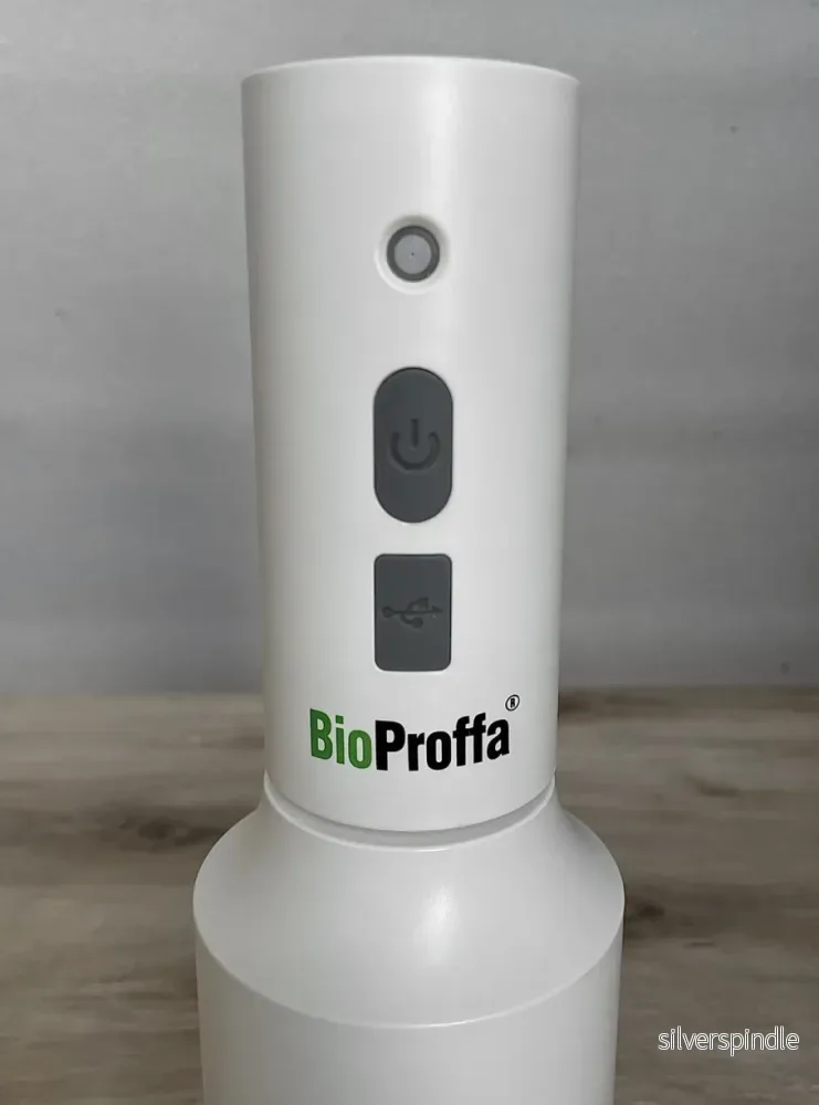 Hienosumutin BioProffa Usva, akkukäyttöinen, 750ml - Bild 2
