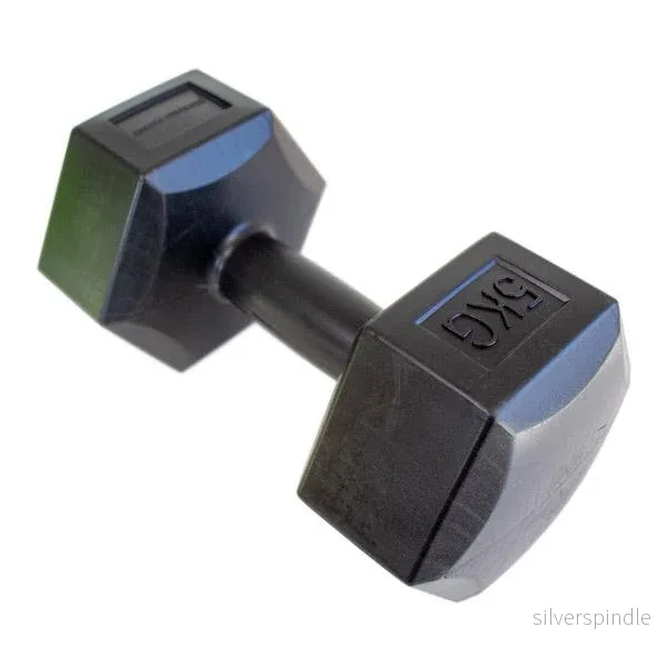 Hantel i plast (prisvärd) 5 kg