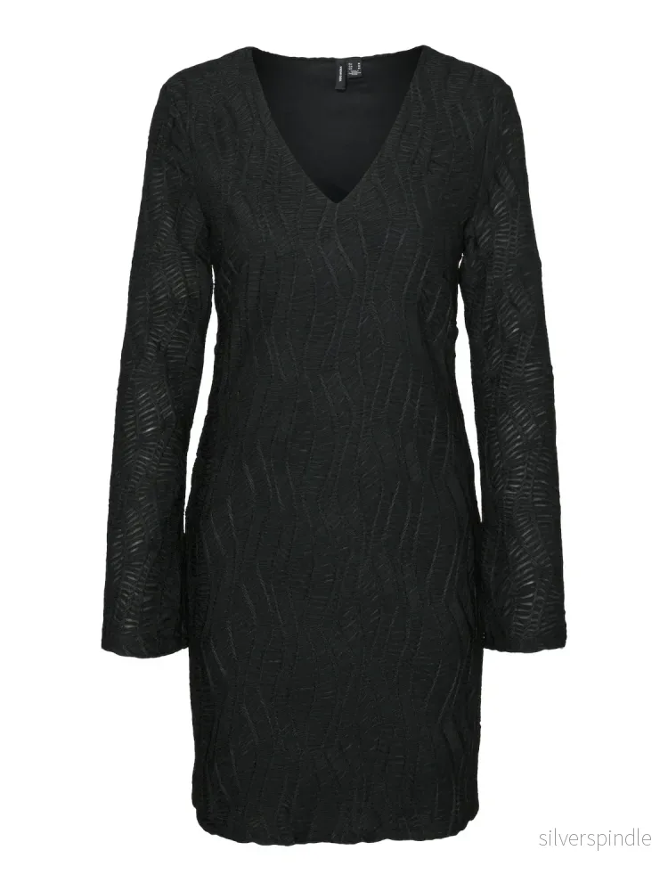VIVA LS V-NECK DRESS - Bild 3