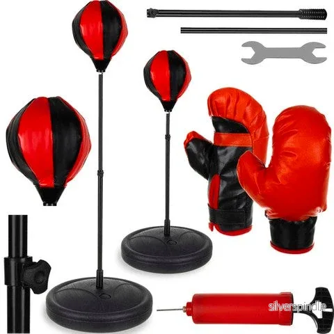 Boxningsset för barn – Punchingball + Boxningshandskar + Pump Boxningsset för barn – Punchingball + Boxningshandskar + Pump