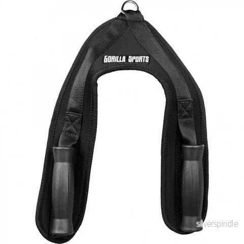 Crunch Strap i svart för effektiv magträning Crunch Strap i svart för effektiv magträning
