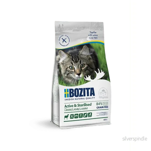 BOZITA ACTIVE & STERILISED GF LAMB 400GR BOZITA ACTIVE & STERILISED GF LAMB 400GR