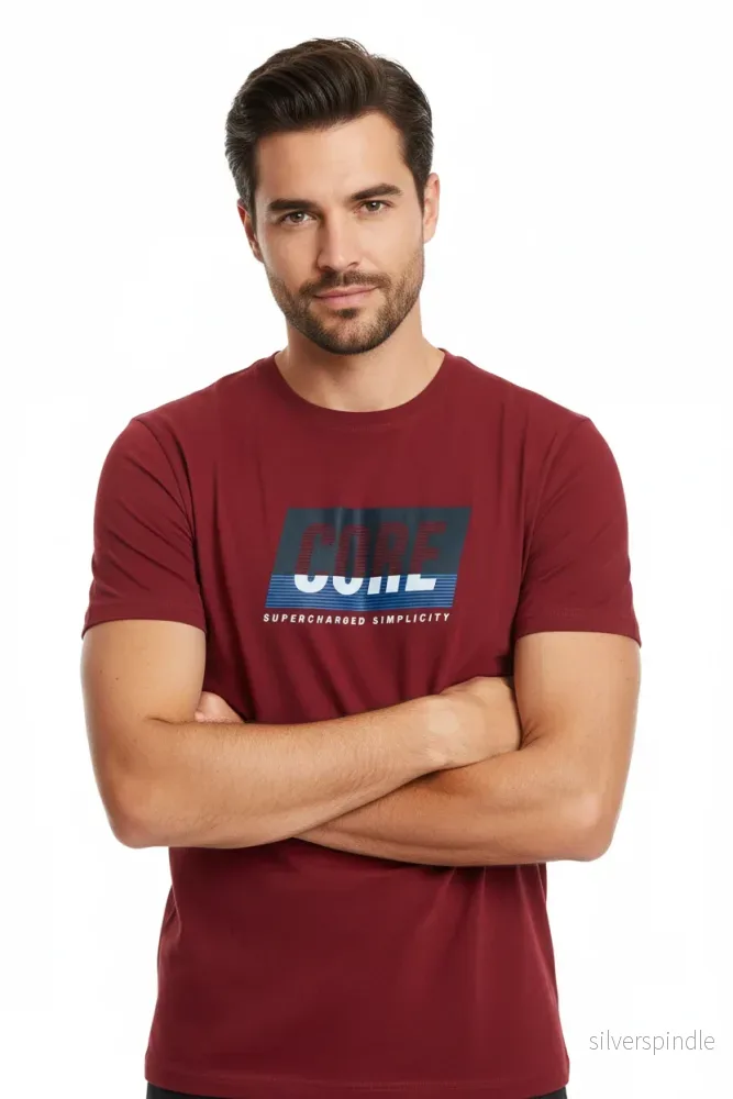 CORD TEE SS CREW NECK CORD TEE SS CREW NECK