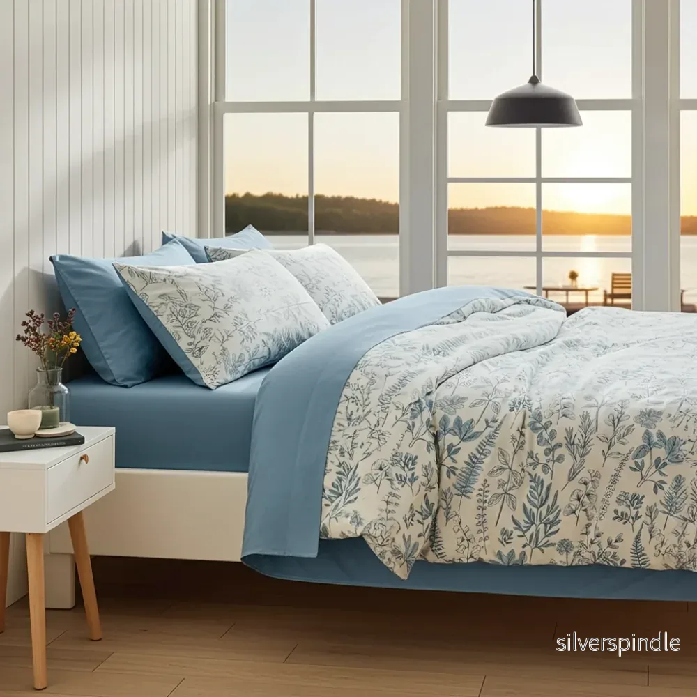 AZURO Duvet Cover Set 3 pieces – Soft two-tone duvet cover set (Several sizes) AZURO Duvet Cover Set 3 pieces – Soft two-tone duvet cover set (Several sizes)