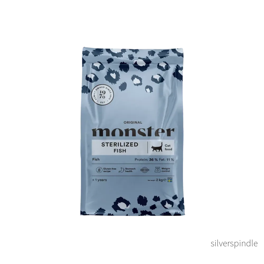Monster Katt Orig. Sterilized Fish 400 g Monster Katt Orig. Sterilized Fish 400 g