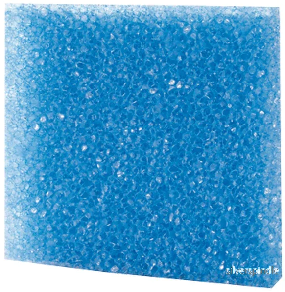 Filtermedia Matta Grov Blå 10cm