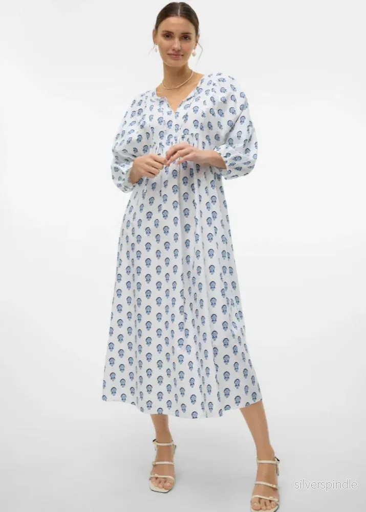 MYKONOS 3/4 TIE DRESS MYKONOS 3/4 TIE DRESS