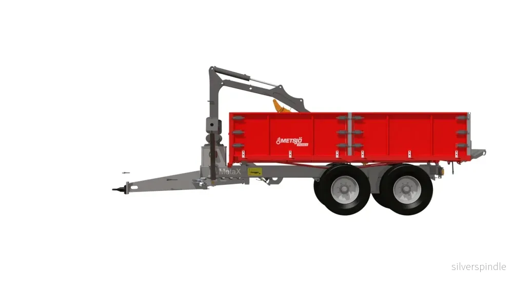 MX Lågläm HD L5050 H900 11kbm ramsrt.+kranfäste 560/45x22,5 - Bild 2