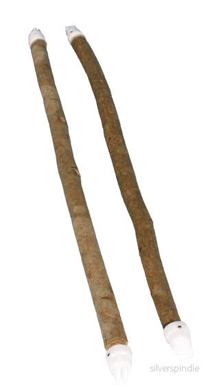 Sittpinne, naturträ, 35 cm/ø 10-12 mm, 2-pack Sittpinne, naturträ, 35 cm/ø 10-12 mm, 2-pack