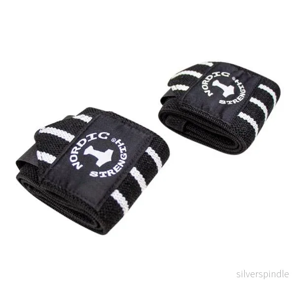 Pro Handledsstöd set - Nordic Strength (Svart/Vit) - Bild 2