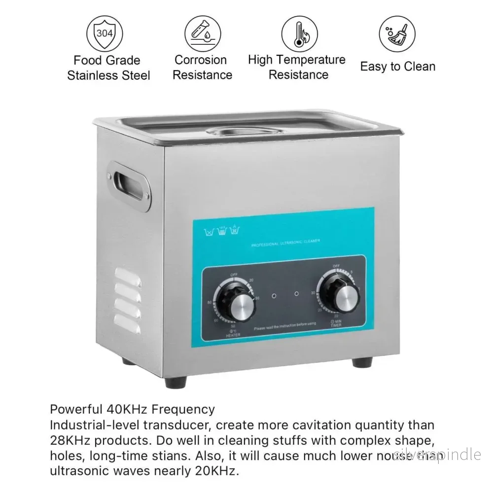 Hyra - Ultrasonic cleaner Ultraljudstvätt 6.5l 200/180w - Bild 3