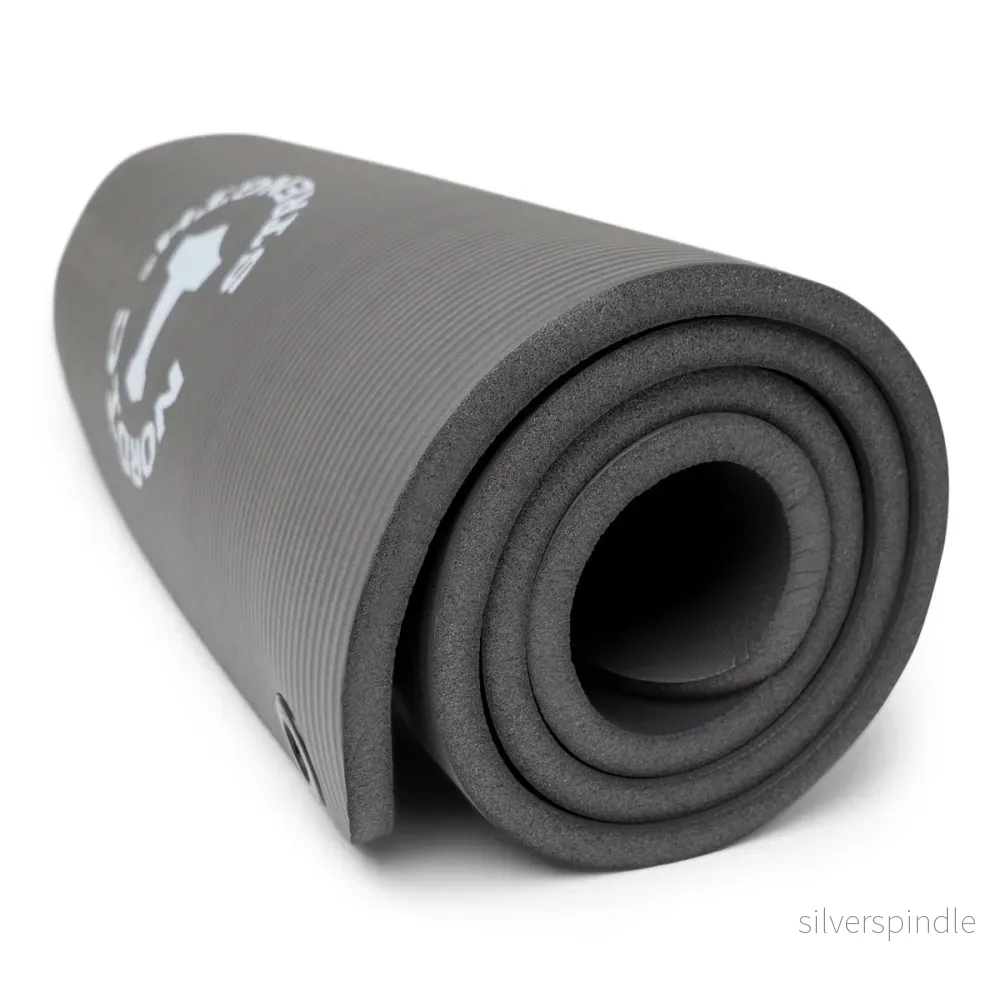 Träningsmatta grå och tjock - Nordic Strength - Bild 3