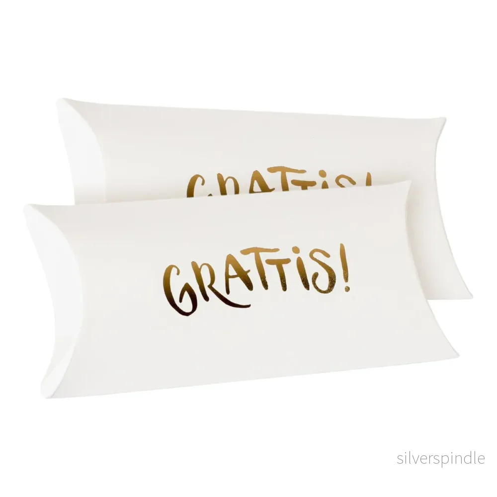 Presentaskar Grattis 2 pack