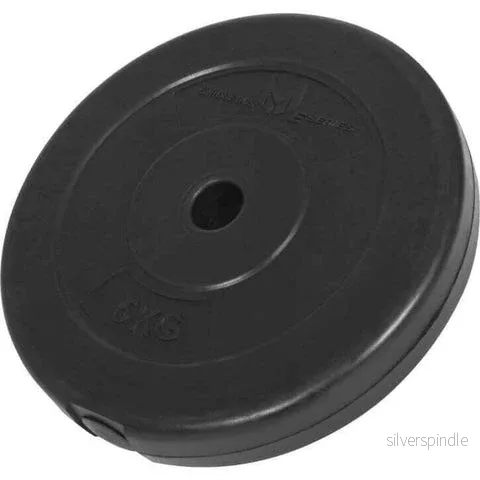 25 mm viktskiva i plast 5 kg 25 mm viktskiva i plast 5 kg