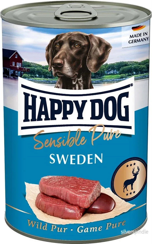 HappyDog konserv, Sweden, 100% vilt 400 g