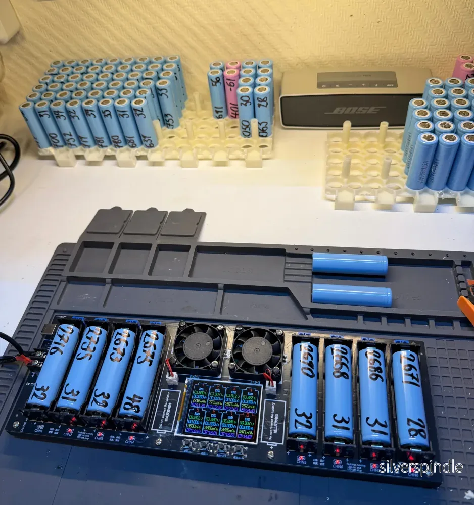 18650 celler LGGBMH11865 (LG MH1) ~2700mah / 25-30ir begagnade & testade 18650 celler LGGBMH11865 (LG MH1) ~2700mah / 25-30ir begagnade & testade