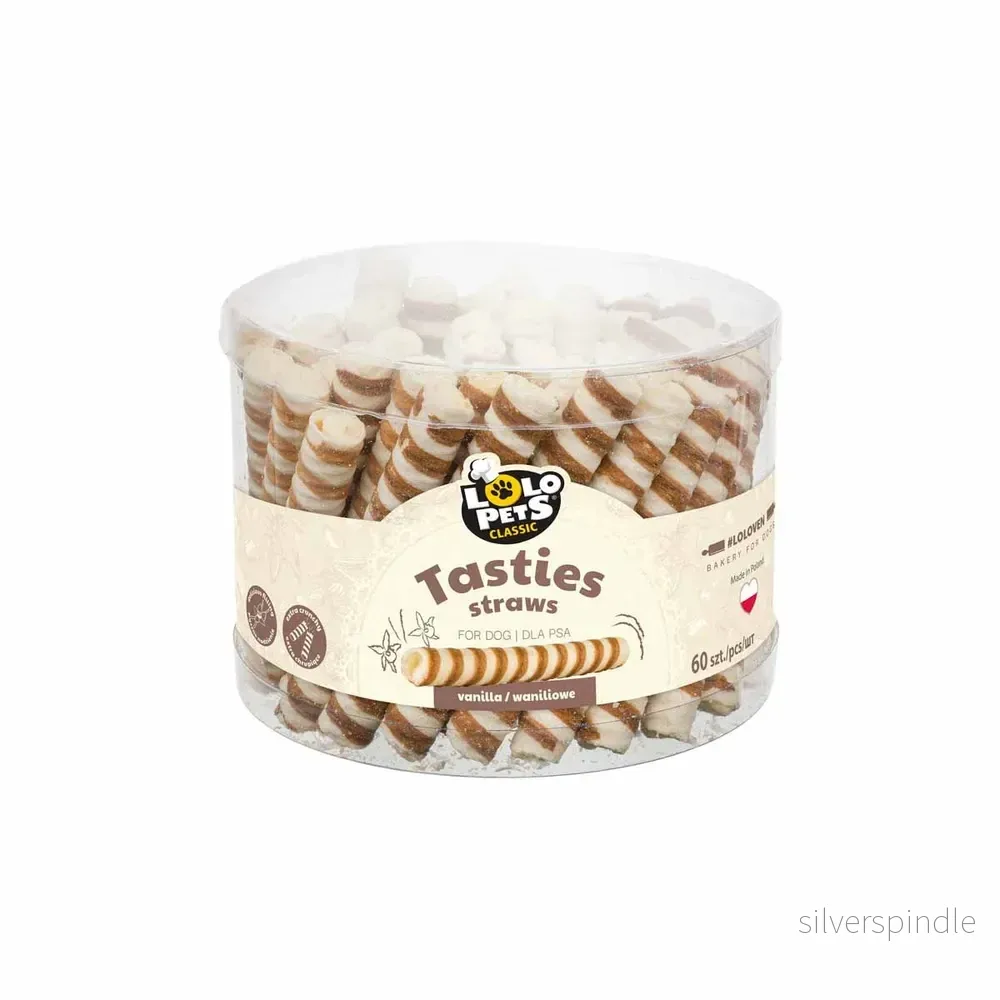 Lolo Classic Tasties Straws Vanilla 60pcs