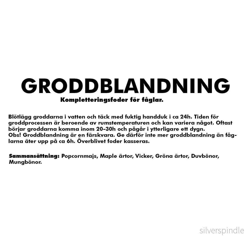 Groddblandning 500g - Bild 2