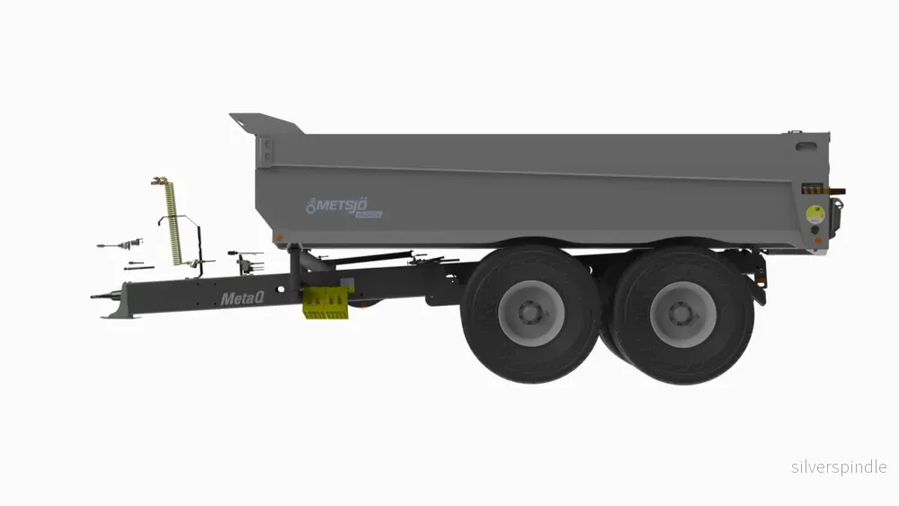 MetaQ51 Dumper 560/60x22,5 NO LUFT L5050 H840 B2550 - Bild 3