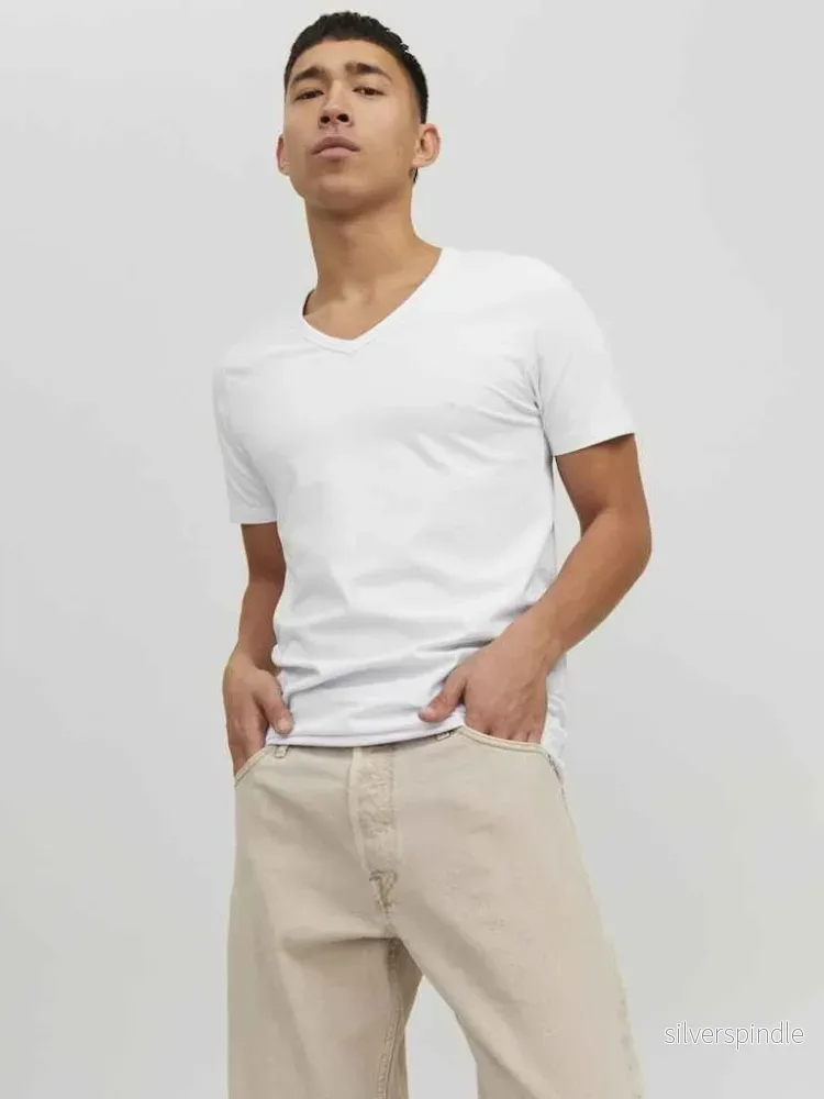 BASIC SS V-NECK