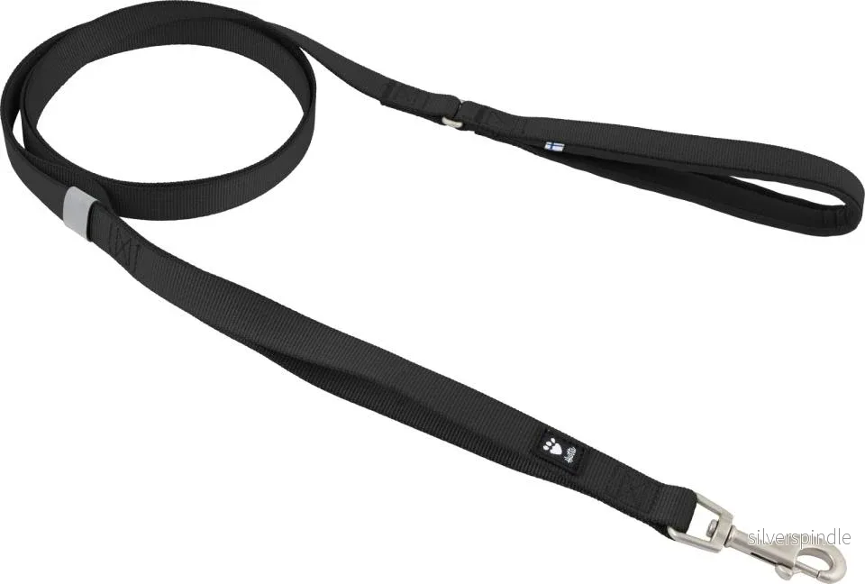 Hurtta Weekend Warrior hundkoppel 180 cm / 20 mm Black Hurtta Weekend Warrior hundkoppel 180 cm / 20 mm Black