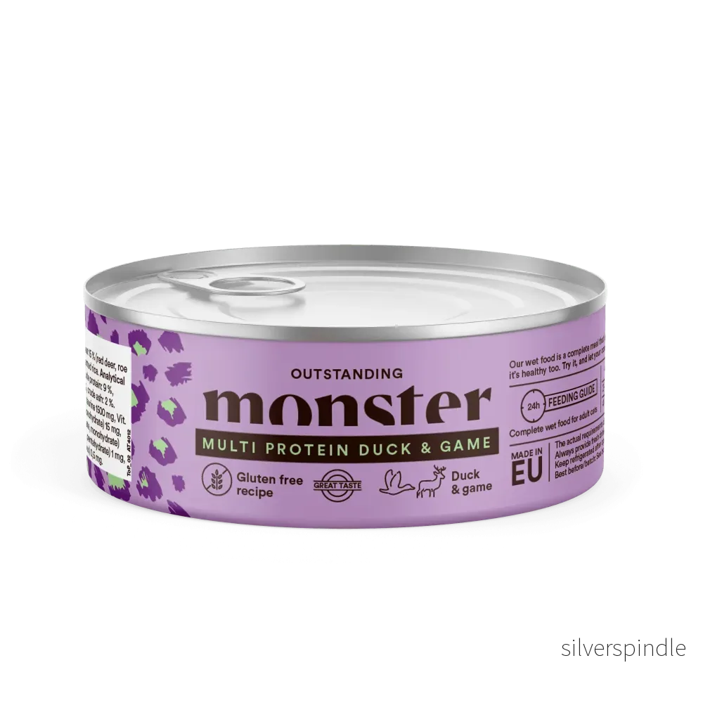 Monster Katt Multi Protein Duck/ Game Burk 100 g