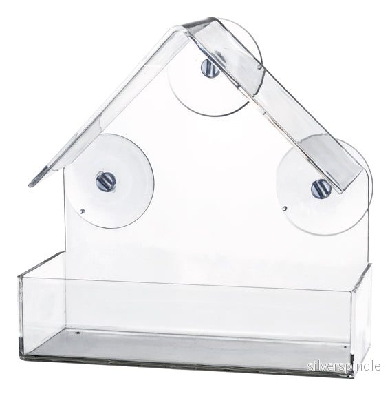 Vildfågelmatare för fönster 225 ml, 15×15×6 cm Vildfågelmatare för fönster 225 ml, 15×15×6 cm