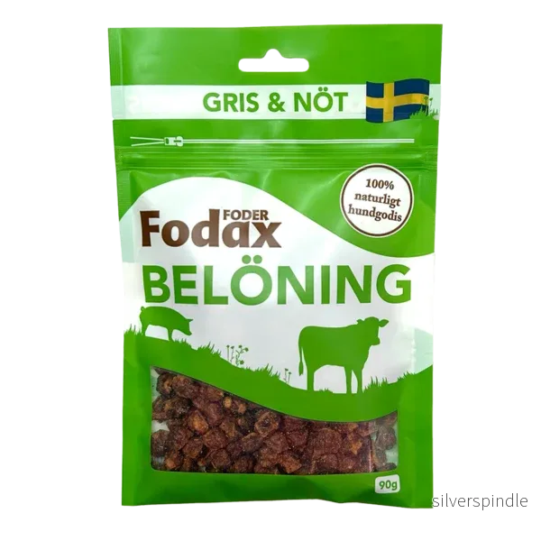 Fodax Belöning Gris-Nöt 90g