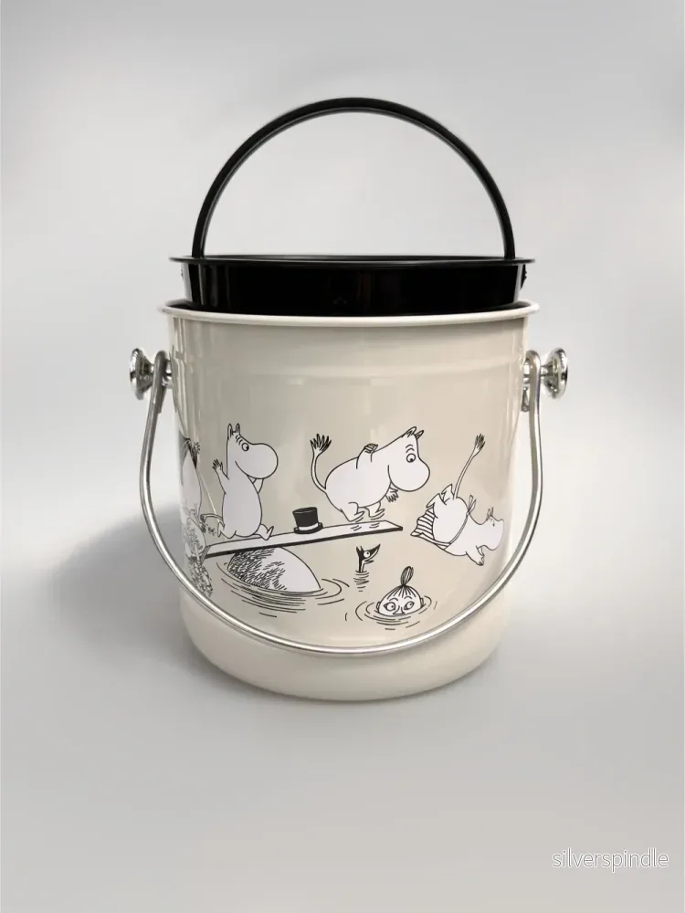 BioProffa X Moomin WASTE2LIFE "Beach Life" Biojäteastia 4 L, hiekka - Bild 2