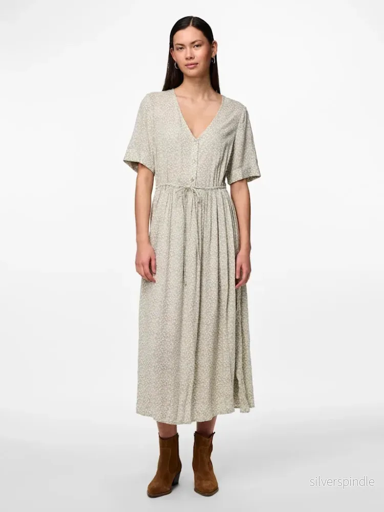 TALA SS STRING TIE MIDI DRESS TALA SS STRING TIE MIDI DRESS