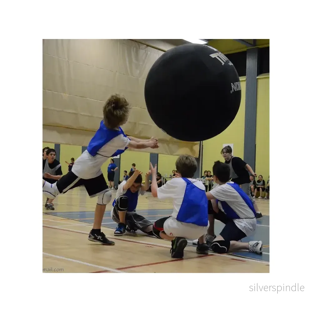 KIN-BALL® 120 cm – stor aktivitetsboll för skola och lagspel - Bild 2