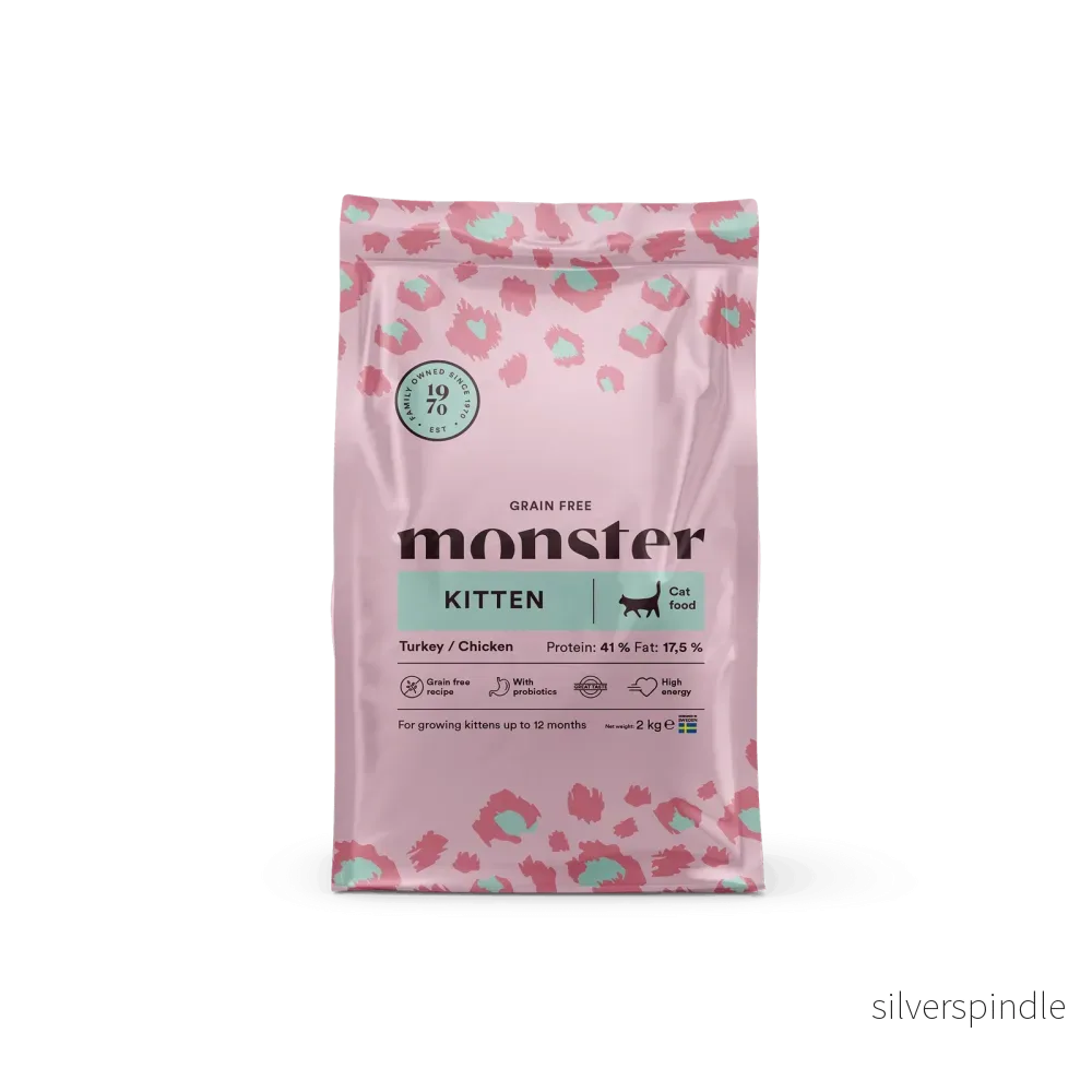 Monster Katt Grain free Kitten Turkey/Chicken 2 kg