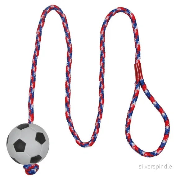 Leksak Fotboll 6 cm på rep 1 m flytande Leksak Fotboll 6 cm på rep 1 m flytande