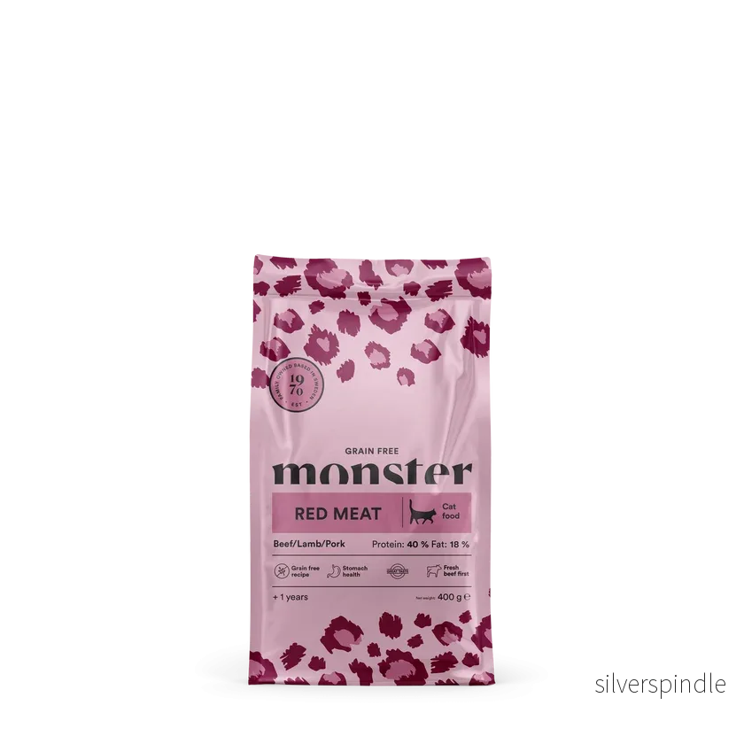 Monster Katt Grain Free Red Meat 400 g Monster Katt Grain Free Red Meat 400 g