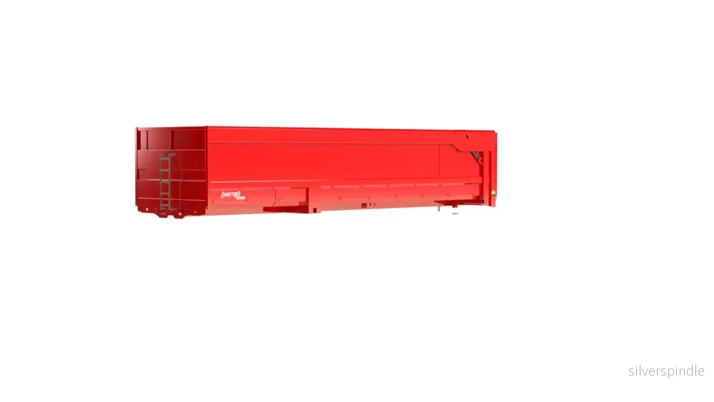 Euconflak MQ95 L9500 H1750 B2550 40kbm 3 axlar Euconflak MQ95 L9500 H1750 B2550 40kbm 3 axlar