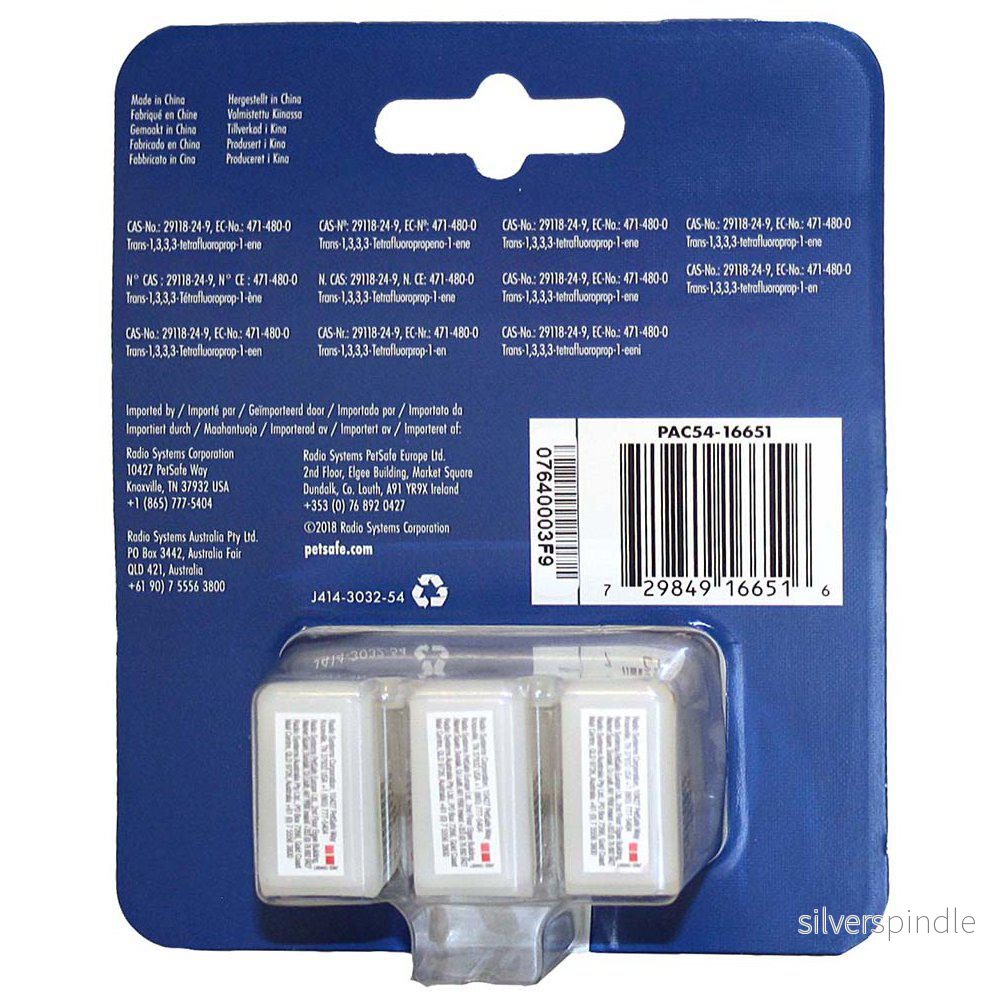 Refillspray Patron 3×3.14ml