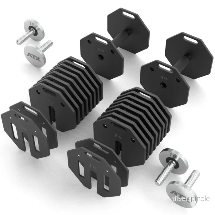 ATX® OCTA Hantelset – 1 x 24 kg | Justerbara Hantlar i Premiumkvalitet - Bild 3