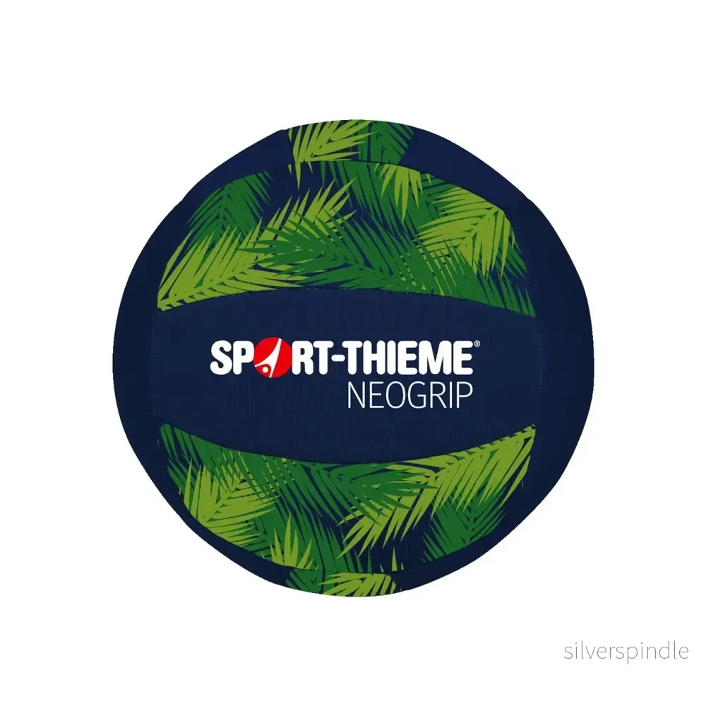Neoprene ball 22 cm | Green/Blue