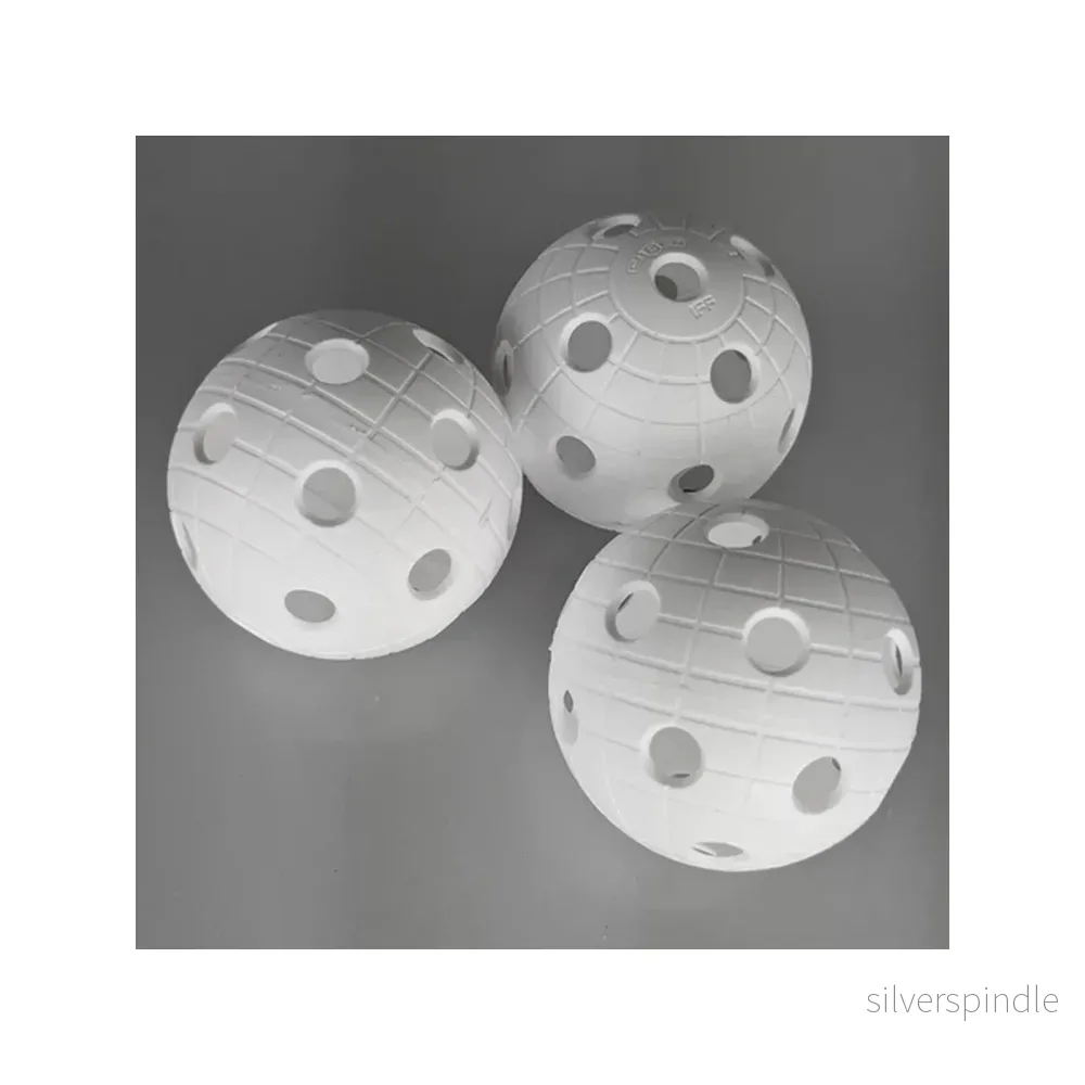 IFF-godkända innebandybollar – 3-pack med meshpåse IFF-godkända innebandybollar – 3-pack med meshpåse