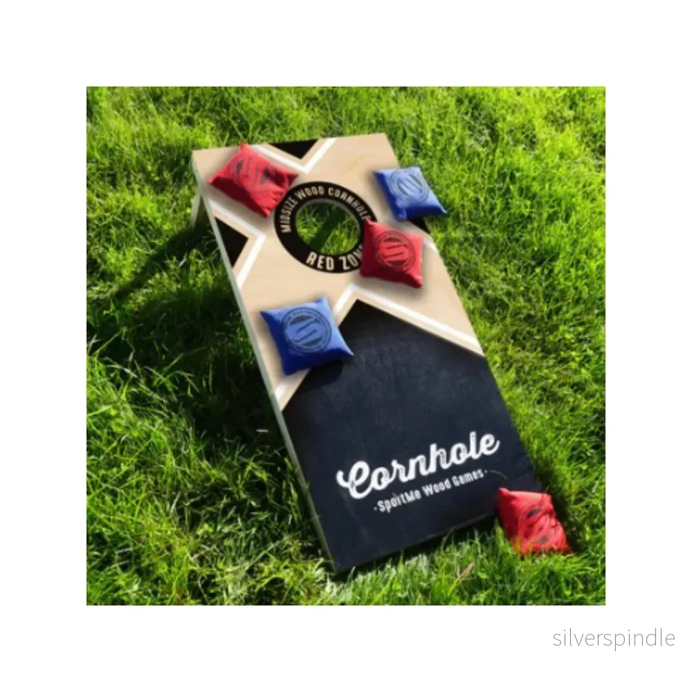 SportMe Midsize Wood Cornhole 76x38cm