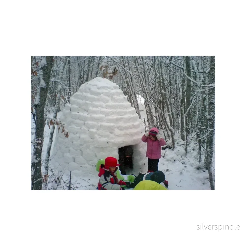 Snöborg- och Iglooformar – Set med 2 Formar för Snö och Sand - Bild 3