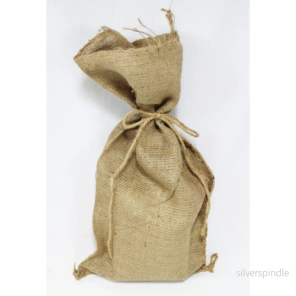 Jutesäck | Neutral med snöre | 60×30 cm Jutesäck | Neutral med snöre | 60×30 cm