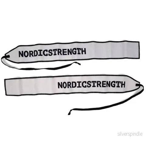 Handledsstöd i nylon från Nordic Strength (vit) Handledsstöd i nylon från Nordic Strength (vit)